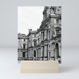 French Sightseeing: The Louvre Mini Art Print