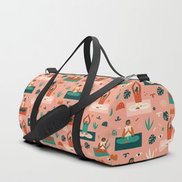 matching duffle bag and backpack