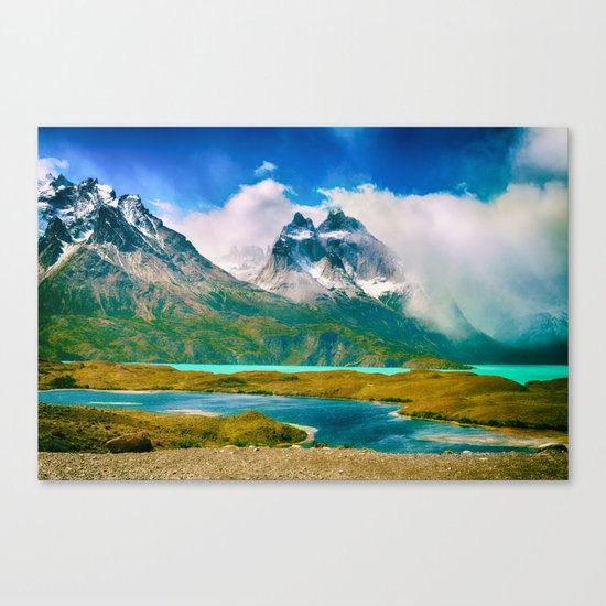 Earth, Water, Air Canvas Print