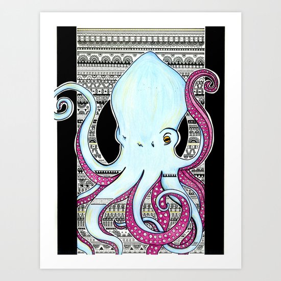 Octopusss Art Print