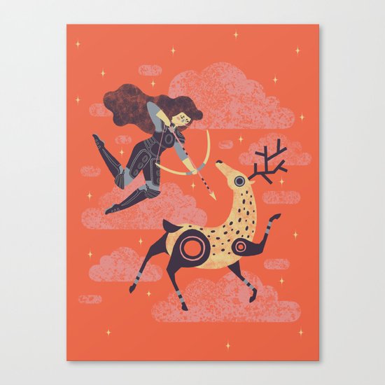 The Huntress Canvas Print