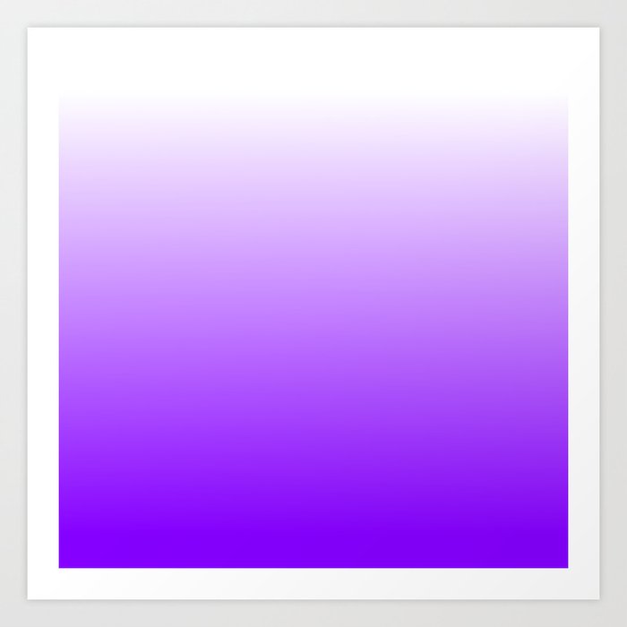 Royal Purple Ombre Art Print By Sabina Emz Society6