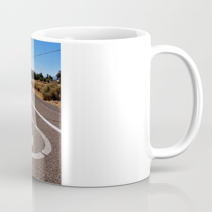 Historic Route 66 Coffee Mug By Kreatox Society6 Historic Route 66 Coffee Mug