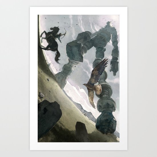 Shadow (Large Format) Art Print