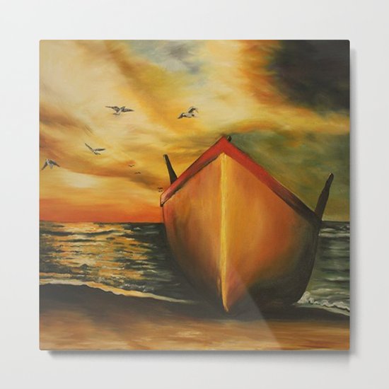 offset the coast Metal Print