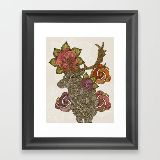 Dear deer Framed Art Print