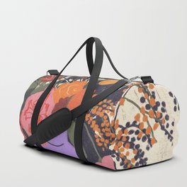 Flowers in the mirror Duffle Bag