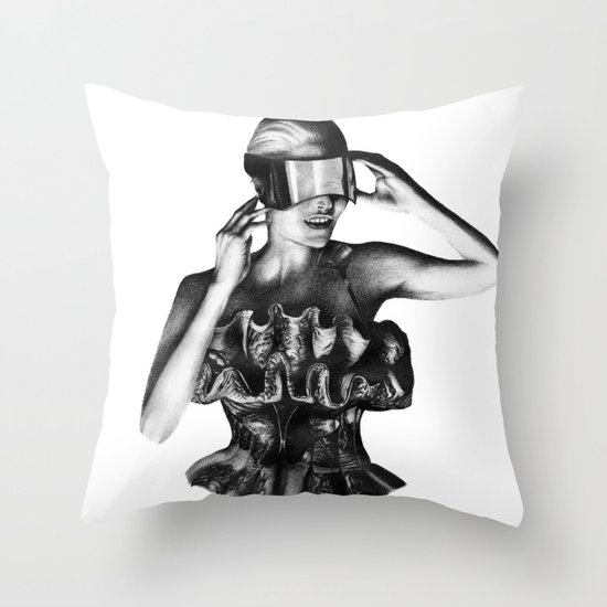 McQueen Throw Pillow