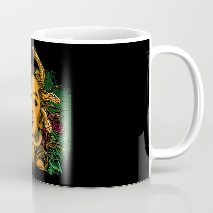 Vintage Medusa Mythology Drawing Coffee Mug