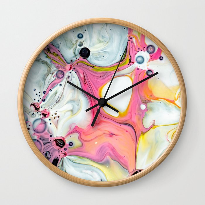 Acrylic Painting 06 Wall Clock