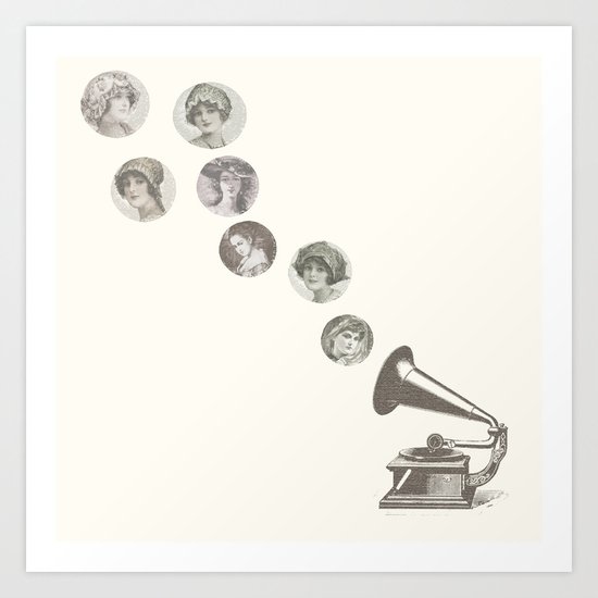 Vintage Symphony Art Print