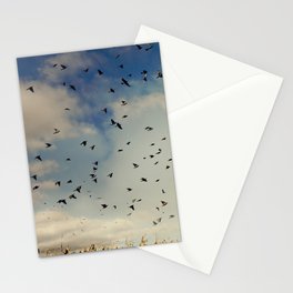 Harvest birds Stationery Cards