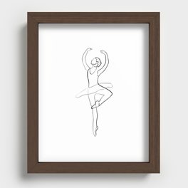 girl ballet art, Ballet Wall Art, Ballet Dancer, Art, Ballet Art Print, Ballerina Gift, Ballet Poster, Ballet tutu Art, Ballet Lover Gift, ballet art gift, Recessed Framed Print