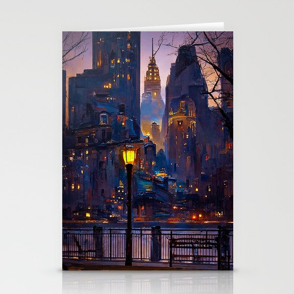 Nights of New York City Stationery Cards