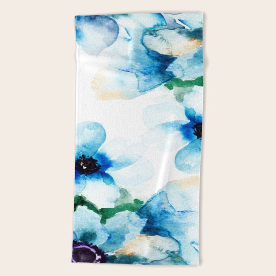 Flowers 06 Beach Towel