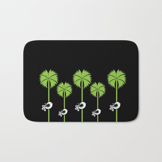 tree 5 Bath Mat
