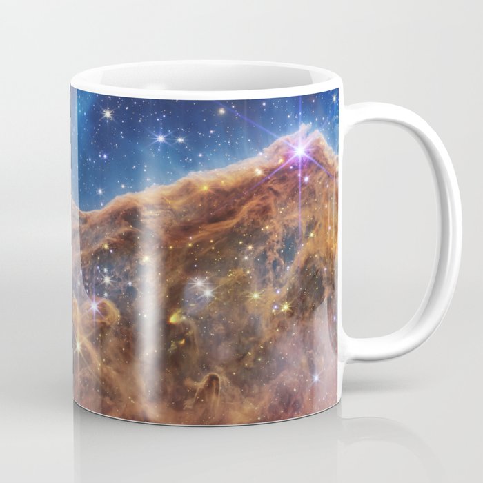 Carina Nebula Cosmic Cliffs NGC 3324- NASA STScl James Webb Space Telescope Coffee Mug