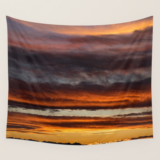 Montana Sunset Wall Tapestry By Belandpm Society6