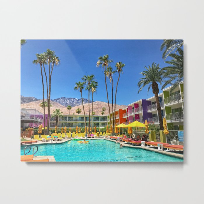 Saguaro Hotel, Palm Springs, CA Metal Print