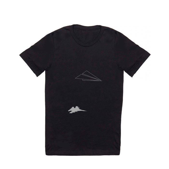 Paper Airplane Dreams T Shirt