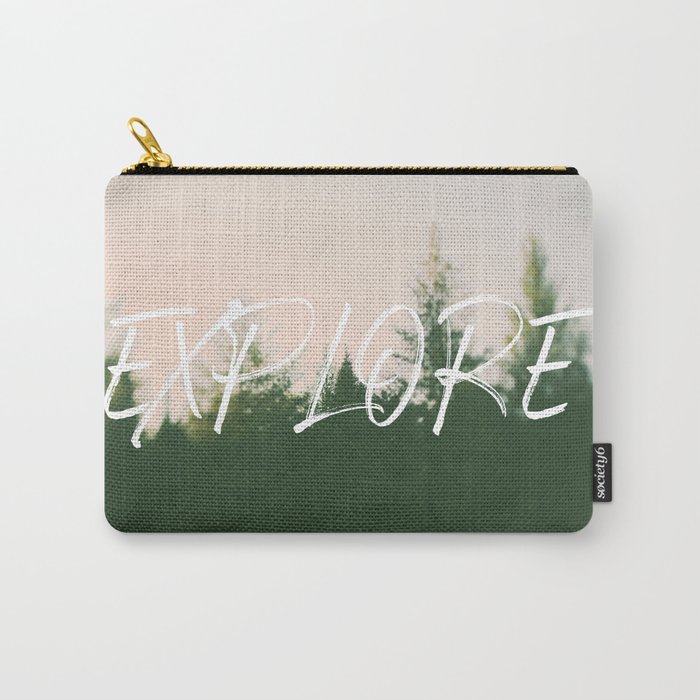 Explore (Pine) Carry-All Pouch