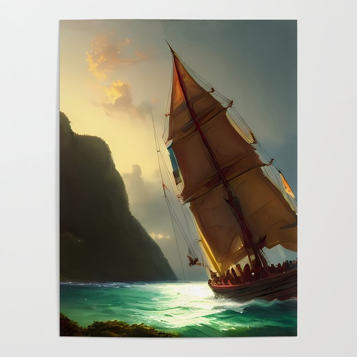 The magic of the seas  Poster