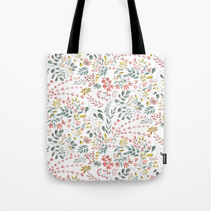 Delicate Blooms Tote Bag