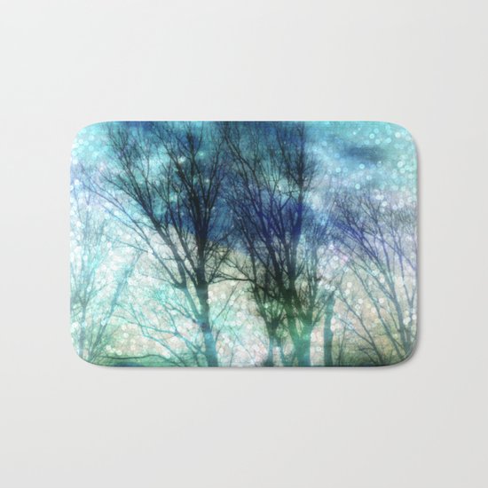 winter. Bath Mat