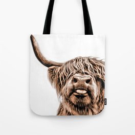 Farmhouse Cow Print Tote / Rainbow Cow Print Bag