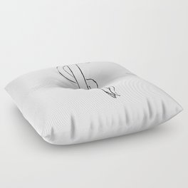 Rod of Asclepius Floor Pillow