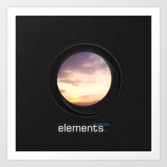 elements | clouds Art Print