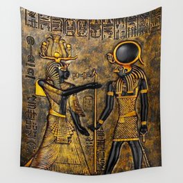 Egyptian Gods Wall Tapestry