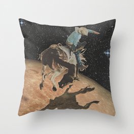 Lunar Bronco (Tribute to Apollo 13) Throw Pillow