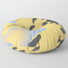 Yellow giant Floor Pillow