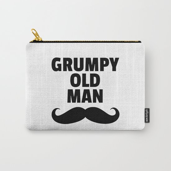 Grumpy Old Man Funny Quote Carry-All Pouch