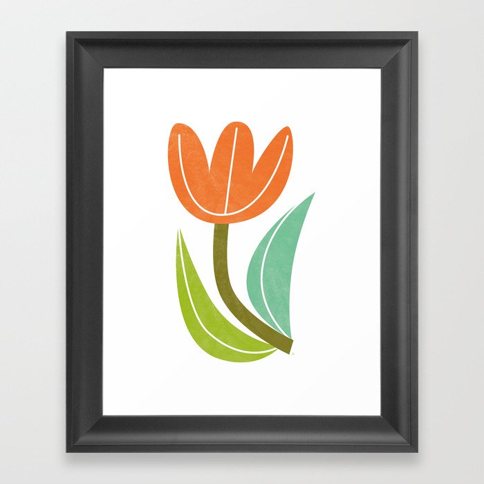 Tulip, Flower  Framed Art Print