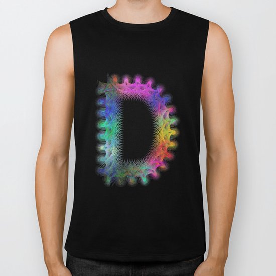Letter D Biker Tank