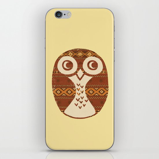 Navajo Owl iPhone & iPod Skin