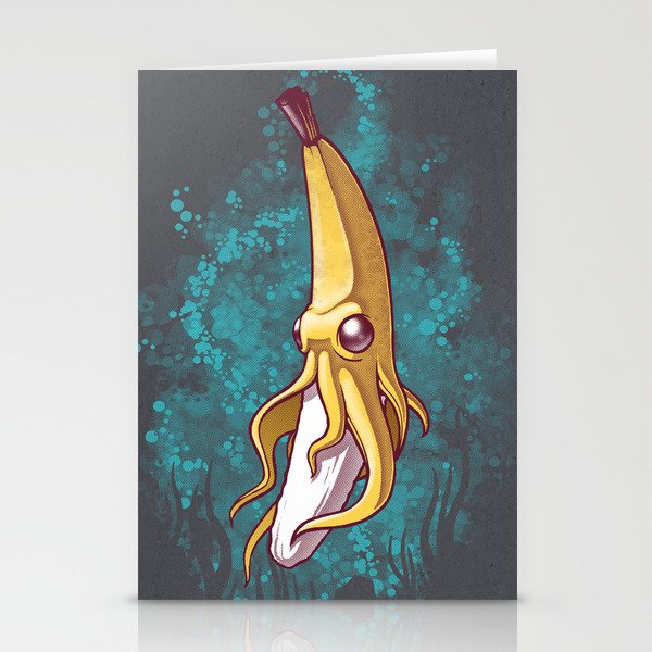 Banana Squid!!! Stationery Cards