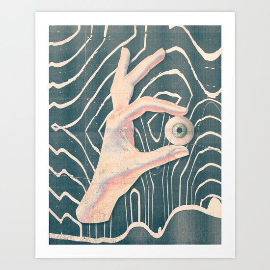 Lost & Found "Hand" Art Print