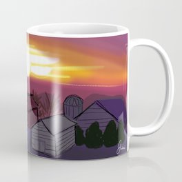 Winter Sunset Coffee Mug