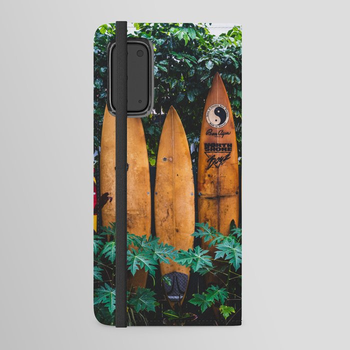 Surfboards, Maui, Hawaii Android Wallet Case