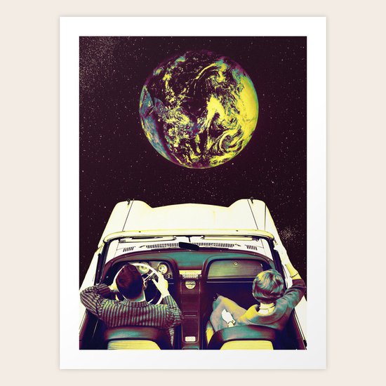 Mas Alla Art Print