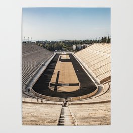 Panoramic View of the Panathenaic Stadium Poster