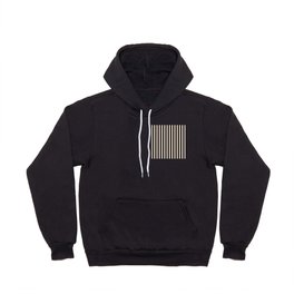 Squiggly Stripes (Black and Cream) Hoody
