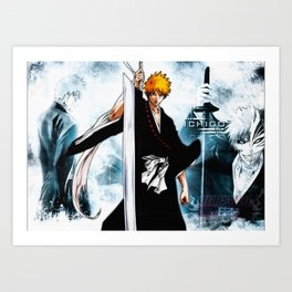Bleach Anime Art Prints For Any Decor Style Society6 See more ideas about bleach manga, bleach, manga. bleach anime art prints for any decor