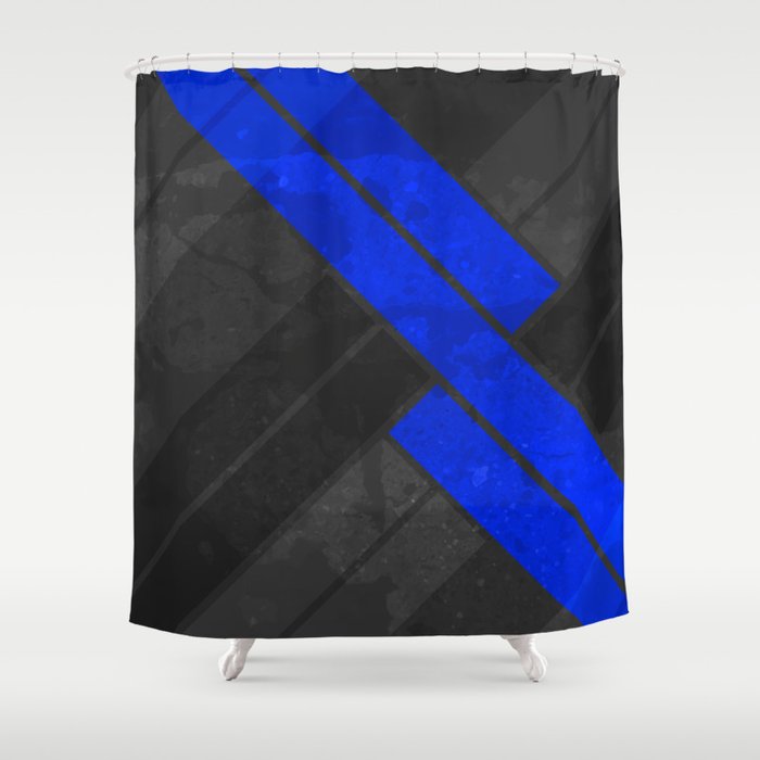 Touch Of Color - Blue Shower Curtain