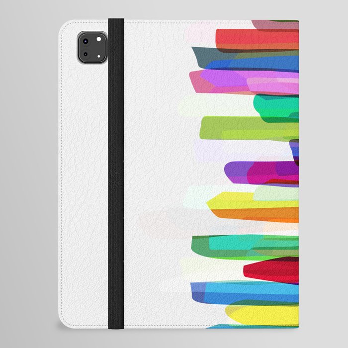 Colorful Stripes 2 iPad Folio Case