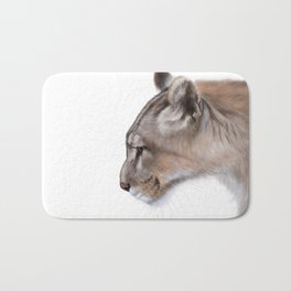 Puma Bath Mat | Pinturadigital, Silvestre, Salvaje, Fauna, Naturaleza, Patagonia, Faunasilvestre, Libre, Animalesprotegidos, Painting 