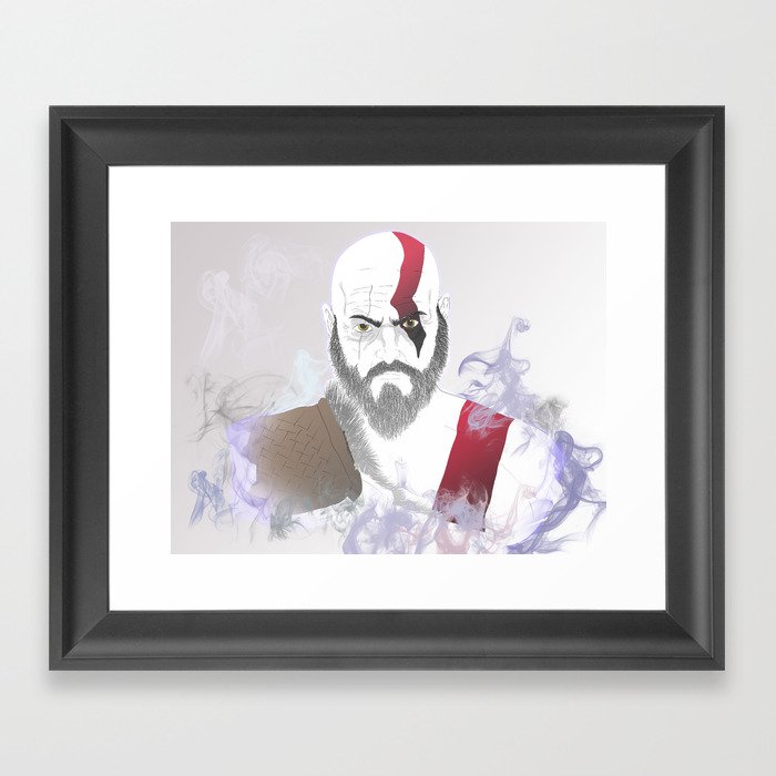 Kratos Framed Art Print